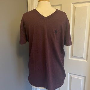 Men’s Burberry V neck shirt.